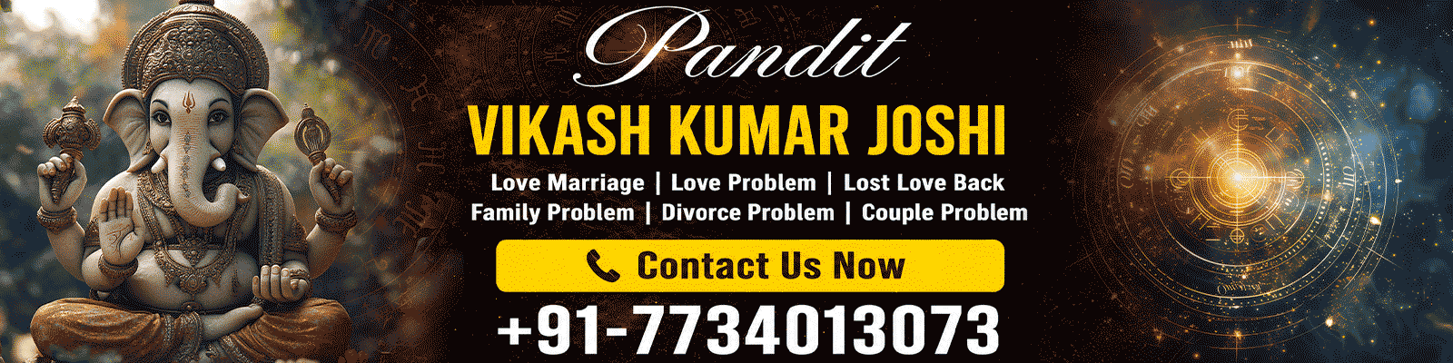 Astrologer Pandit Vikash Kumar Joshi Ji